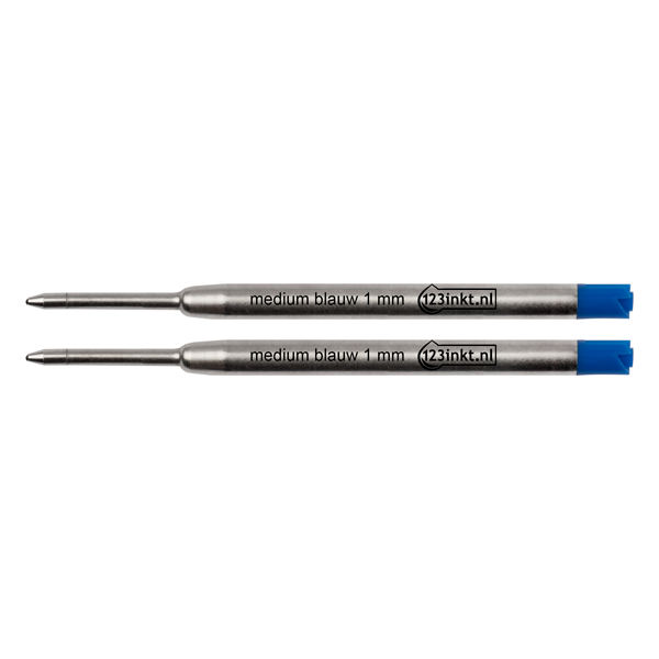 123ink blue medium ballpoint refill (2-pack) 19503712C 1950371C 300852 - 1