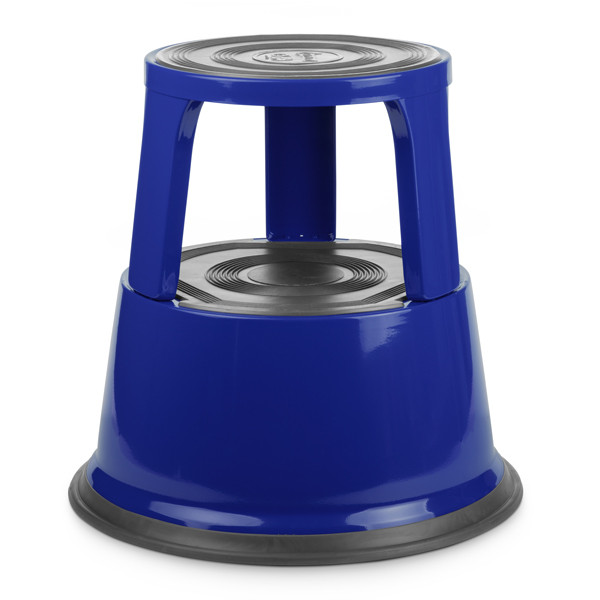 123ink blue metal step stool 63005C 300412 - 1