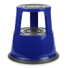 123ink blue metal step stool 63005C 300412