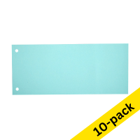 123ink blue separating strips, 105mm x 240mm (10 x 100-pack) 301771
