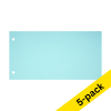 123ink blue separating strips, 120mm x 225mm (5 x 100-pack) 301774 - 1