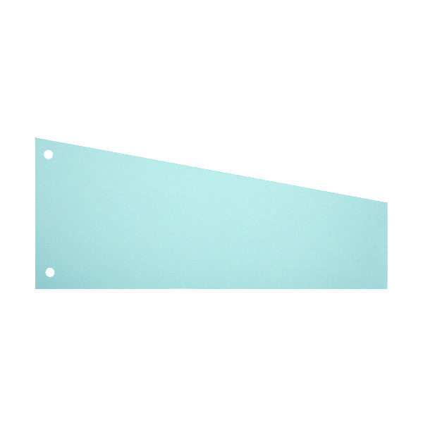 123ink blue trapezoidal separating strip, 240mm x 105mm/60mm (100-pack) 0707003TRC 301764 - 1