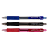 123ink blue/black/red gel pens (3-pack)