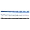 123ink blue/white/black binding spine, 12mm (75-pack) 340053 - 1