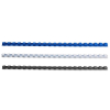 123ink blue/white/black binding spine, 8mm (75-pack) 340051 - 1