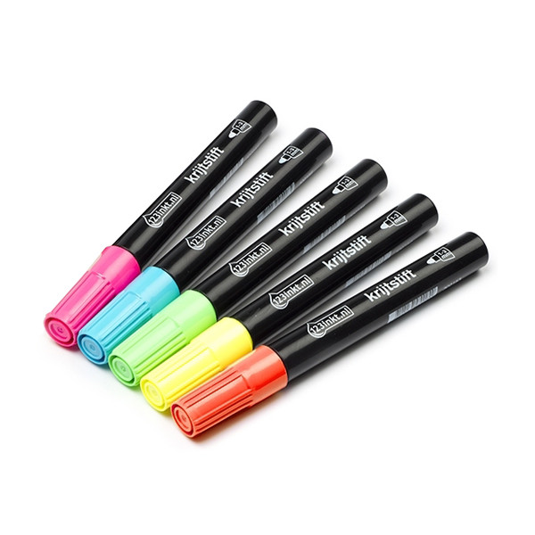 123ink chalk markers (5-pack)  300273 - 1