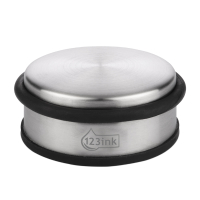 123ink chrome/black door stopper, low model, 1kg AC-E19001C K-11000C 300991