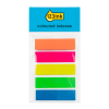 123ink coloured indexes, 45mm x 12mm (5 x 25 tabs) 21050C 300816