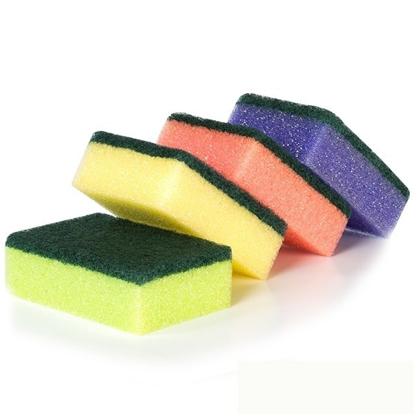 123ink coloured scouring sponges (10-pack)  SDR00019 - 1