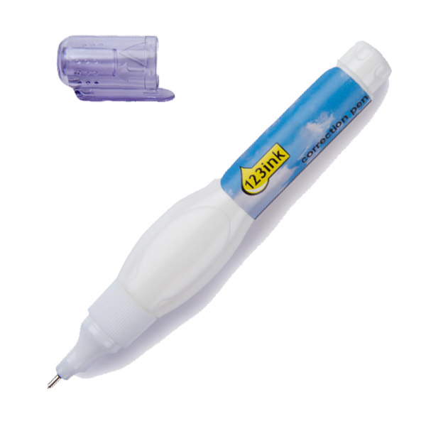 123ink correction shake 'n squeeze pen, 7ml 802403C 802420C 848160C 901731C 300304 - 1