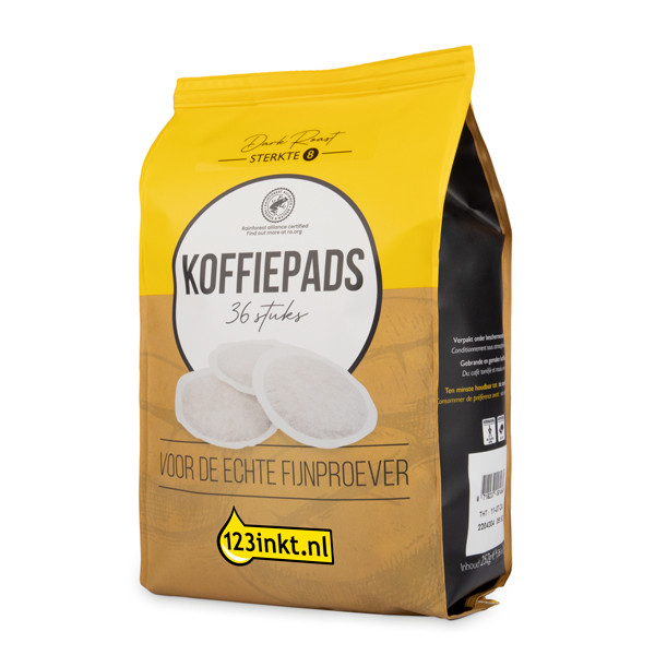 123ink dark roast coffee pads (36 pads) 52171C 301171 - 1
