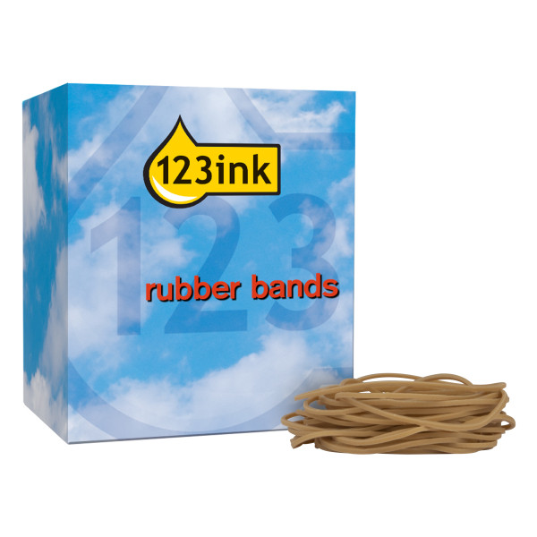 123ink elastic bands, 100mm x 1.5mm (100g) 143600123I 300506 - 1