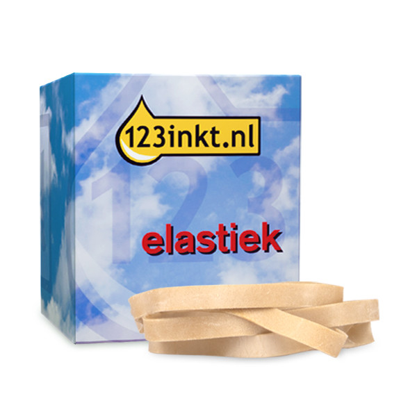 123ink elastic bands, 125mm x 8mm (100g) 143808123I 5012-100C 300510 - 1