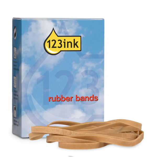 123ink elastic bands, 200mm x 6mm (500g pack) 144828123I AL-757/2NC 300512 - 1