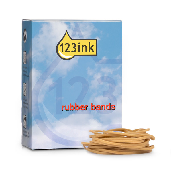123ink elastic bands, 60mm x 1.5mm (100g) 143400123I K-5006-100C 300500 - 1
