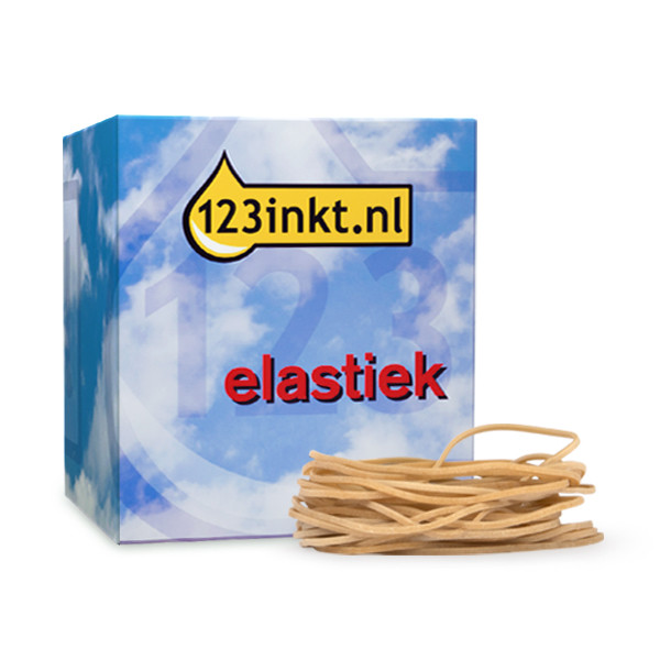 123ink elastic bands, 90mm x 1.5mm (100g) 143570123I 5009-100C 300504 - 1