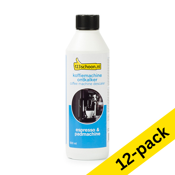 123ink espresso & pod machine descaler, 500ml (12-pack)  SDR06011 - 1