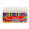 123ink felt-tip pen set in pouch (24-pack)