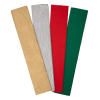 123ink festive crepe paper set, 250cm x 50cm (4-pack)
