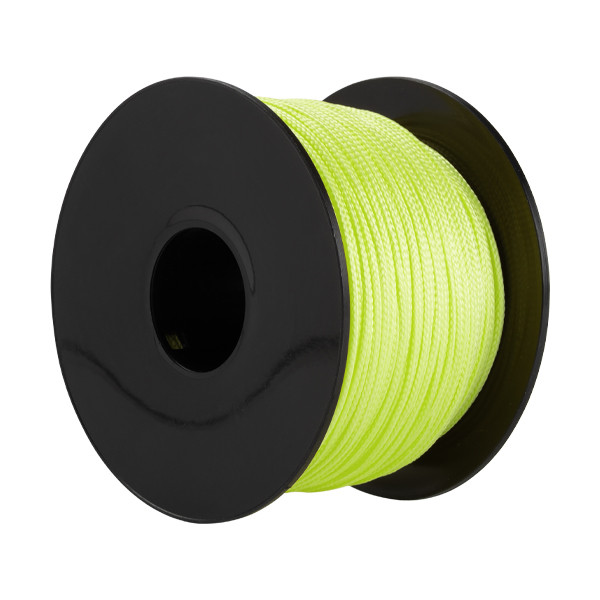 123ink fluorescent green mason's twine on reel, 2mm x 100m 303050 - 1