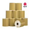 123ink gold DPD shipping labels, 102 x 152mm | 10-pack 653392 - 1