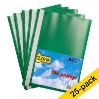 123ink green A4 project folder (25-pack) 300548
