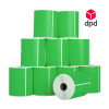 123ink green DPD shipping labels, 102 x 152mm (10-pack) 653390 - 1