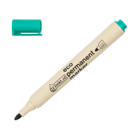 123ink green eco permanent marker (1mm - 3mm round) 4-21004C 390599