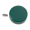 123ink green magnets, 30mm (10-pack)