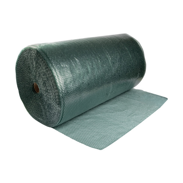 123ink green recycled bubble wrap, 100cm x 100m 055.0204 302450 - 1