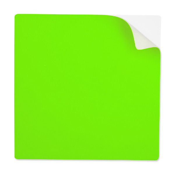 123ink green reusable self-adhesive notes, 10cm x 10cm (5-pack)  302126 - 1