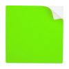 123ink green reusable self-adhesive notes, 10cm x 10cm (5-pack)