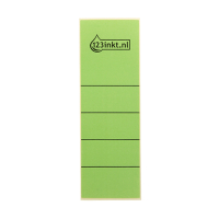 123ink green self-adhesive spine labels, 61mm x 191mm (10-pack) 16420055C 301657