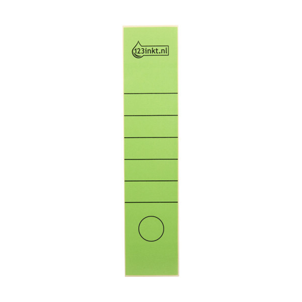 123ink green self-adhesive spine labels, 61mm x 285mm (10-pack) 16400055C 301651 - 1