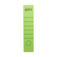 123ink green self-adhesive spine labels, 61mm x 285mm (10-pack) 16400055C 301651
