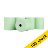 123ink green thermal cash register roll, 80mm x 80mm x 12mm (100-pack) 302718 - 1
