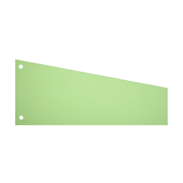 123ink green trapezoidal separating strip, 240mm x 105mm/60mm (100-pack) 0707001TRC 301766 - 1