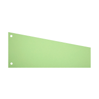 123ink green trapezoidal separating strip, 240mm x 105mm/60mm (100-pack) 0707001TRC 301766