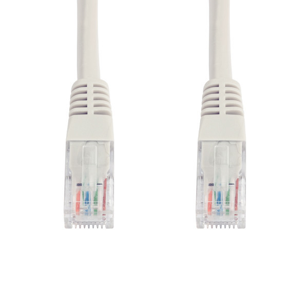 123ink grey Cat5e network cable, 5m 302661 - 1