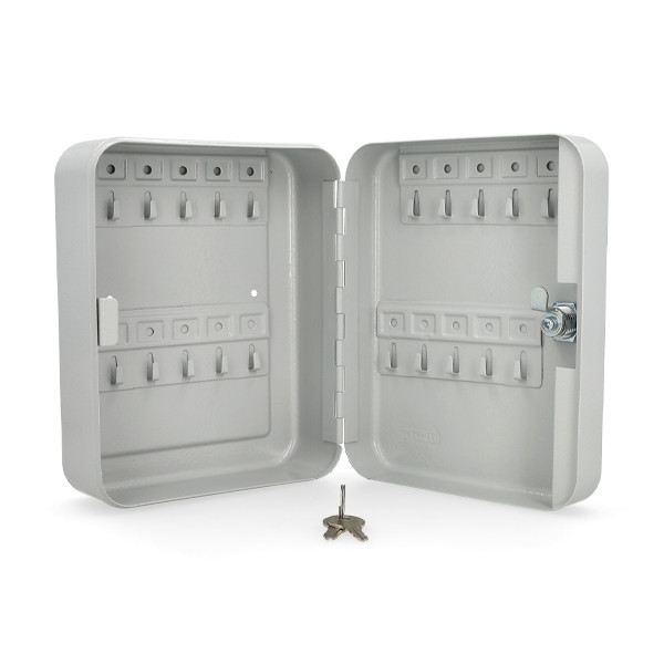 123ink grey key cabinet for 20 keys 302949 - 2