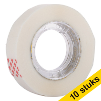 123ink invisible tape, 12mm x 33m (10-pack)  390514