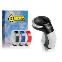 123ink label maker + 3 colour tapes 089310