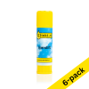 123ink large glue stick, 40g (6-pack)
