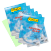 123ink light green A4 matte photo sticker paper (6 x 10-pack) 300347 - 1
