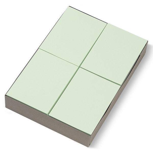 123ink light green A6 recipe paper, 80g (2,000 sheets)  300614 - 1