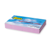 123ink lilac self-adhesive notes, 100 sheets, 38mm x 51 mm (3-pack)  300474 - 1