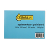 123ink lined system card, 150mm x 100mm (100-pack) 13802XC K-6102C 301420 - 1