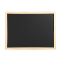 123ink magnetic chalkboard with wooden frame, 30cm x 40cm 2523070C 302168