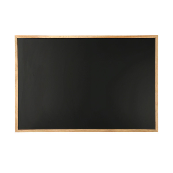123ink magnetic chalkboard with wooden frame, 60cm x 90cm 302171 - 1