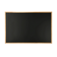 123ink magnetic chalkboard with wooden frame, 60cm x 90cm 302171